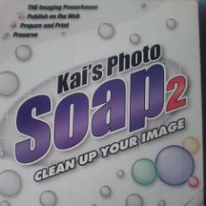 Segunda Mano: PROGRAMA ORDENADOR FOTOGRAFIA DIGITAL - SOAP 2 - KAI´S PHOTO. Lote 150753790