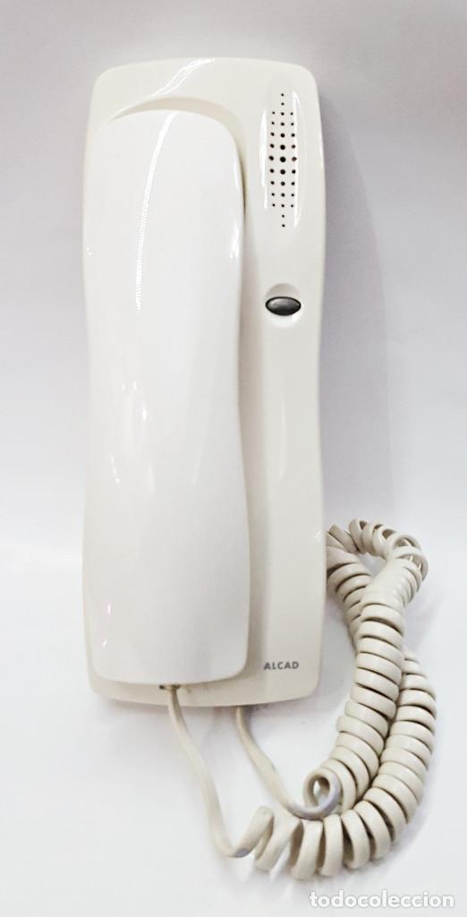 Segunda mano: Telefonillo de portero ALCAD blanco.. - Foto 1