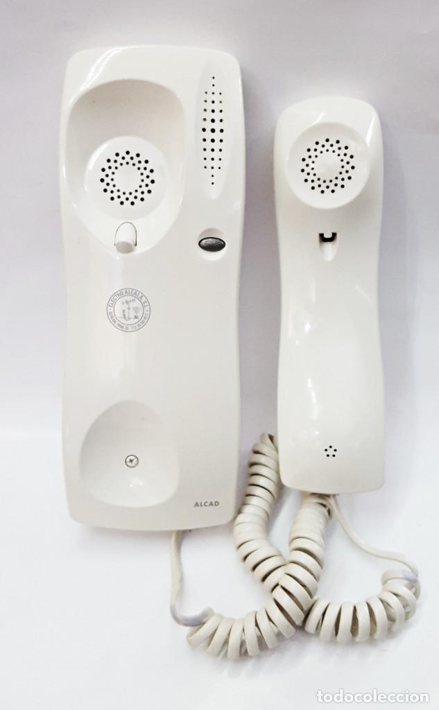 Segunda mano: Telefonillo de portero ALCAD blanco.. - Foto 2