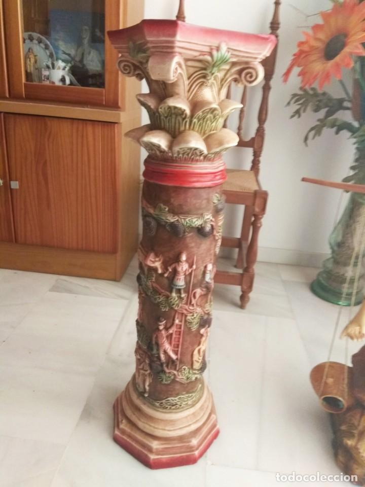 Segunda mano: ESTATUA Y PEANA - Foto 3