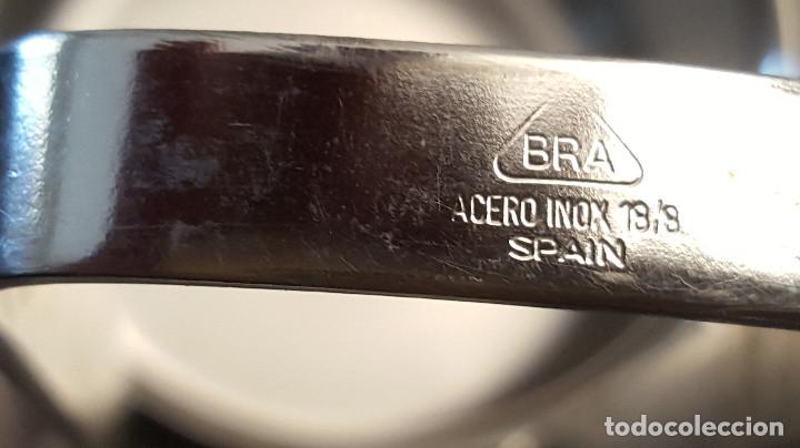 Segunda mano: PR&Aacute;CTICO JUEGO DE SALSERAS BRA. ACERO INOXIDABLE - Foto 4