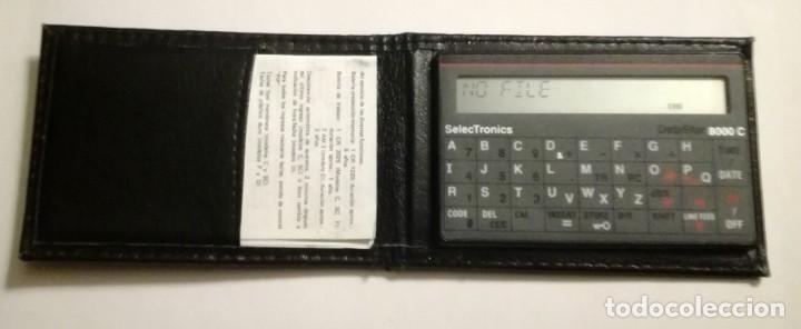 Segunda mano: CALCULADORA SELECTRONICS DATA STOR 8000C CON FUNDA - Foto 2