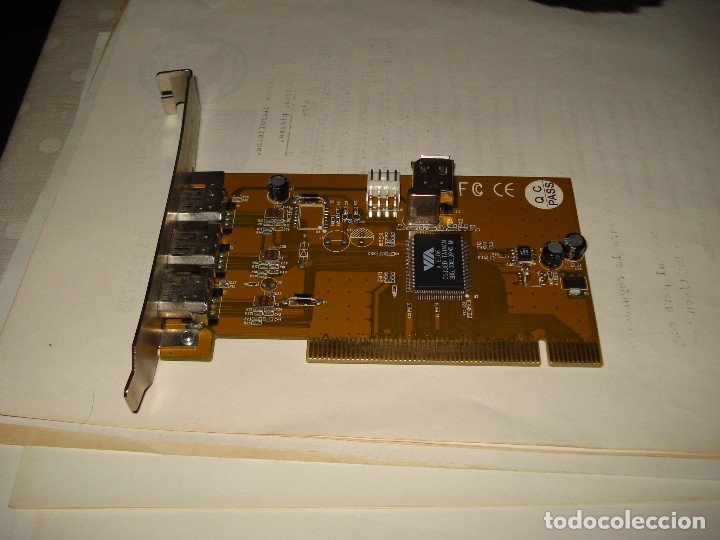 Segunda mano: TARJETA FIREWIRE VIA VT6306 Fire II IEEE1394 Host Controller (4 PUERTOS) - Foto 1