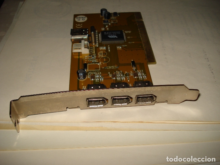 Segunda mano: TARJETA FIREWIRE VIA VT6306 Fire II IEEE1394 Host Controller (4 PUERTOS) - Foto 3