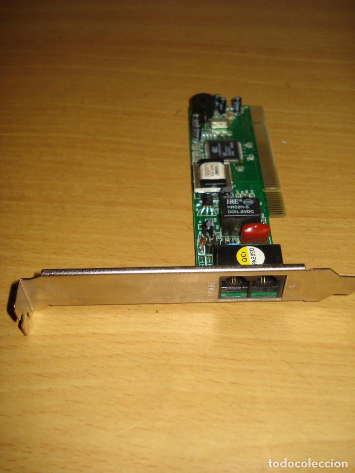 Segunda mano: MODEM FAX HARMONICS CONEXANT HSF 56k HSFi PCI INTERNO - Foto 3