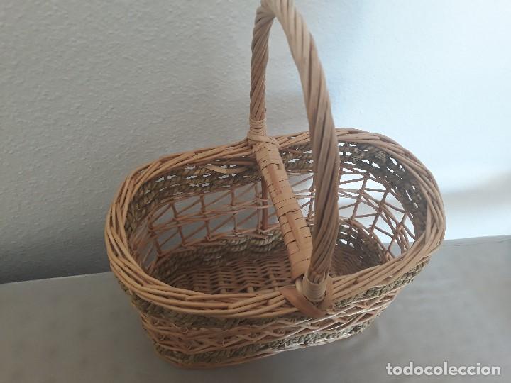 Segunda mano: PORTABOTELLAS MIMBRE - Foto 3