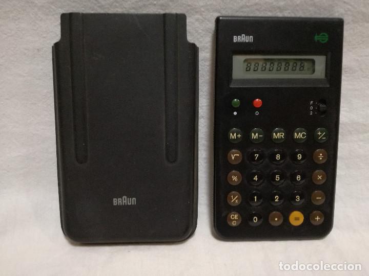 Segunda mano: CALCULADORA - BRAUN AG 4 835 871-B CON ESTUCHE - Foto 1