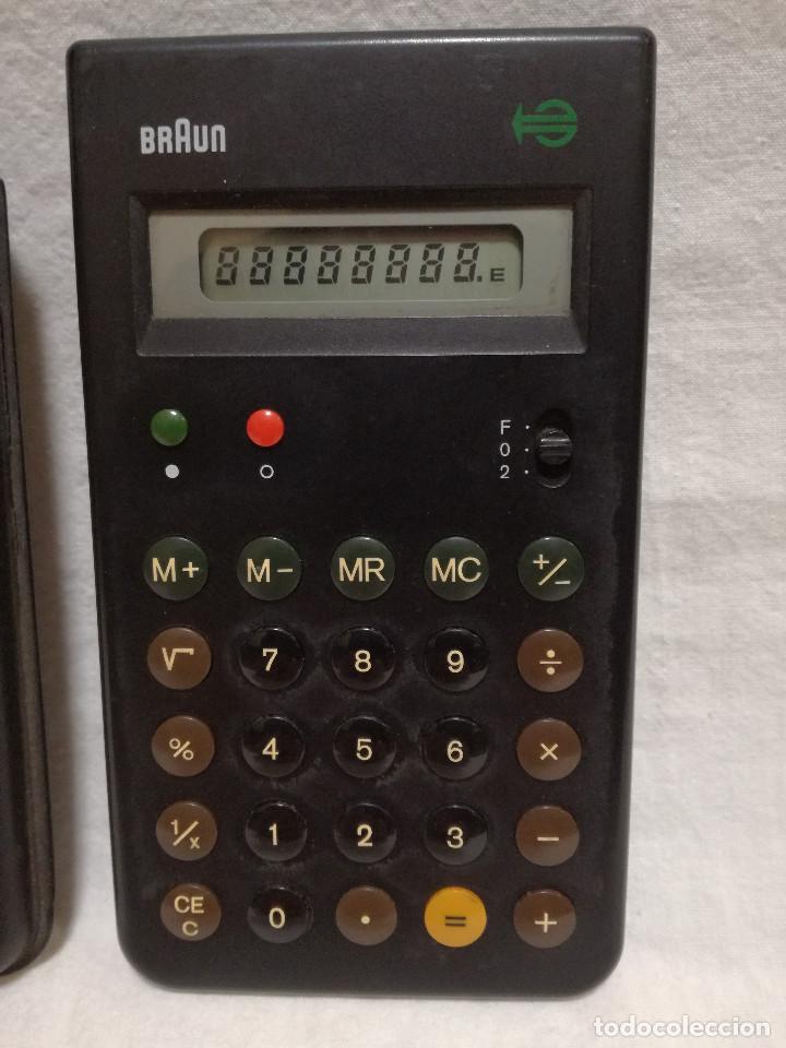 Segunda mano: CALCULADORA - BRAUN AG 4 835 871-B CON ESTUCHE - Foto 2