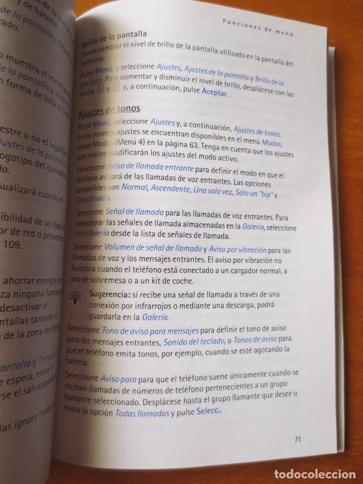 Segunda mano: Manual de Instrucciones Nokia 6610 - Foto 5