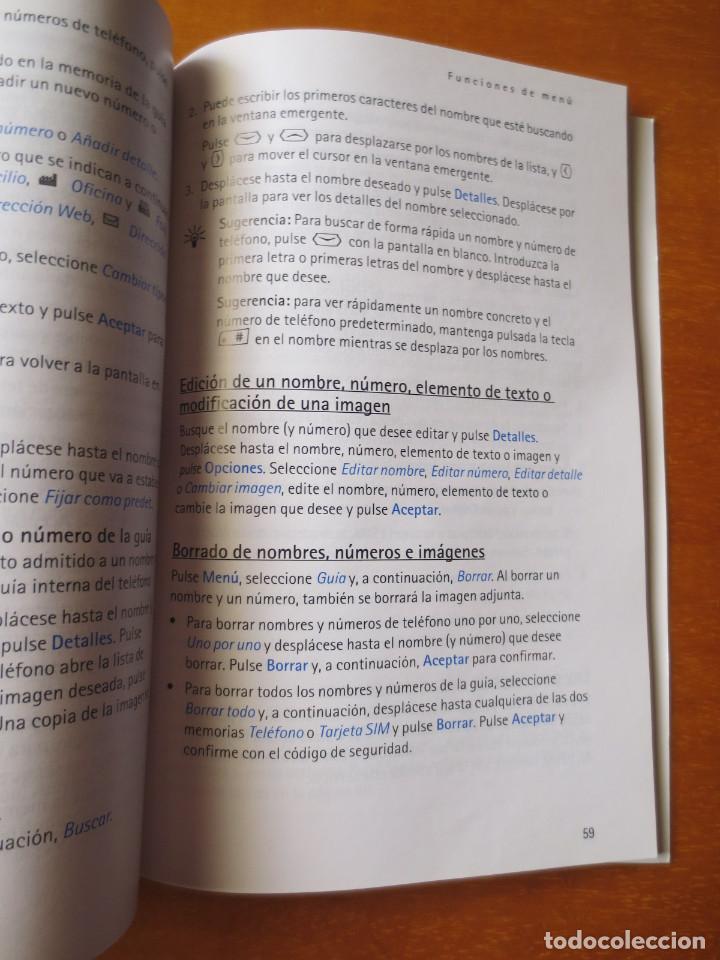 Segunda mano: Manual de Instrucciones Nokia 6610 - Foto 6