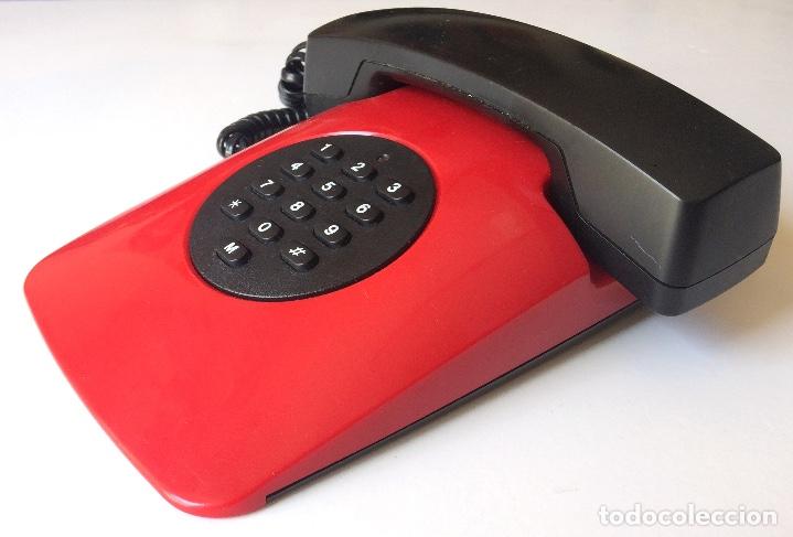 Segunda mano: tel&eacute;fono NEYPO SPEEDLINE - ROJO Y NEGRO - FUNCIONANDO - Foto 3