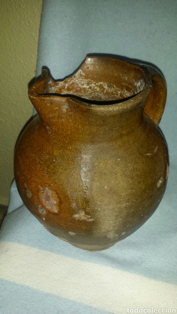 Segunda mano: Jarra y puchero,orza antiguos - Foto 2