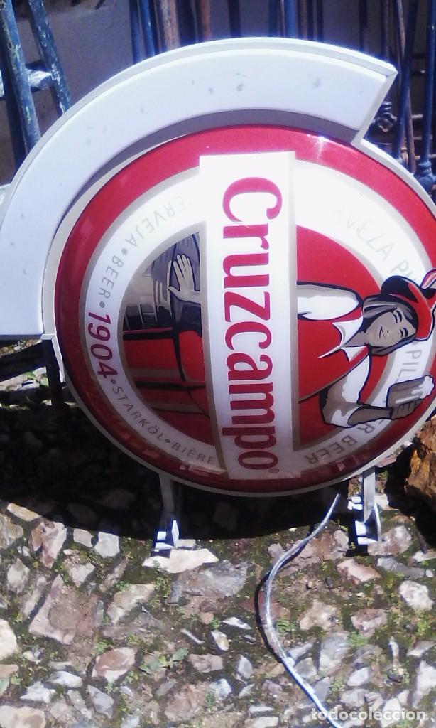 Segunda mano: cartel luminoso cruzcampo - Foto 1