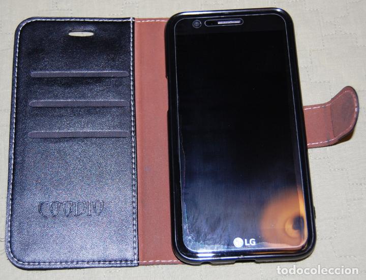 Segunda mano: Funda Cartera LG K10 2017, con tarjetero y cierre magn&eacute;tico. - Foto 5