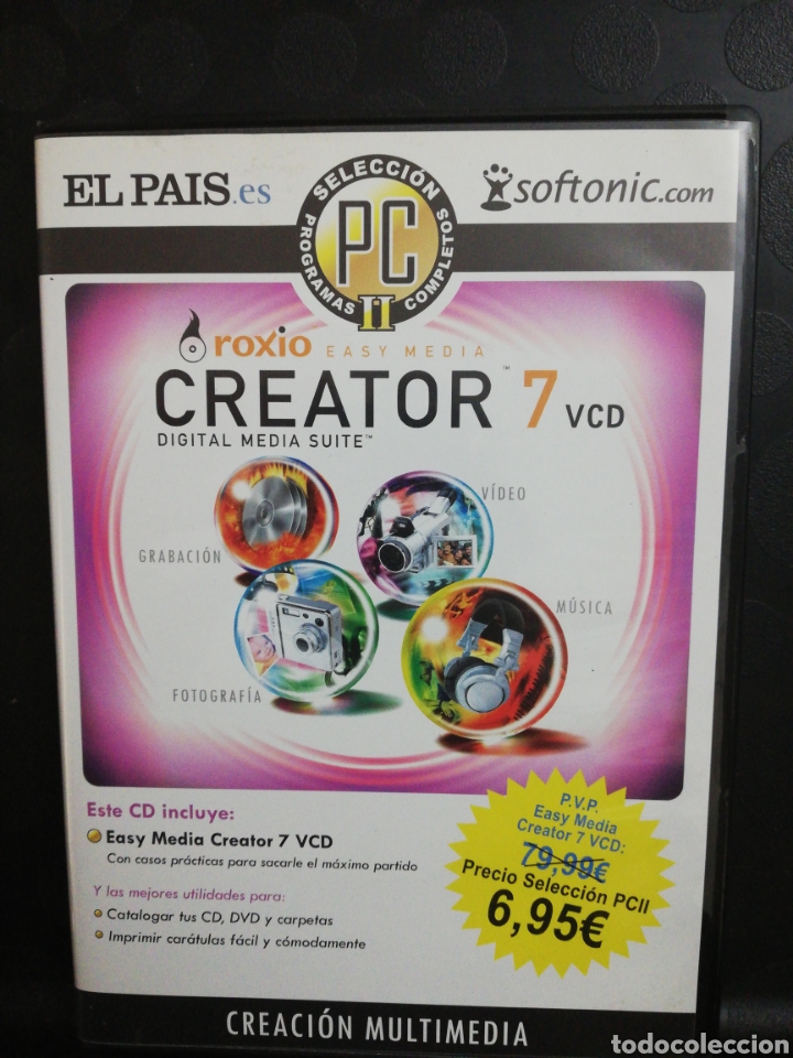 Segunda mano: Creator 7 creaci&oacute;n multimedia. PC - Foto 1