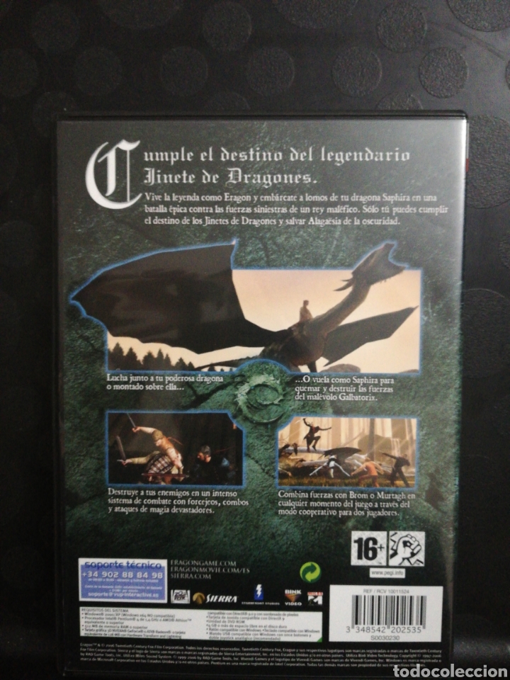 Segunda mano: Eragon. PC - Foto 2