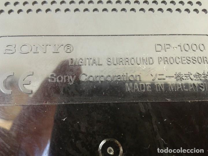 Sony Dp 1000 Digital Surround Amplifier Sold Through Direct Sale