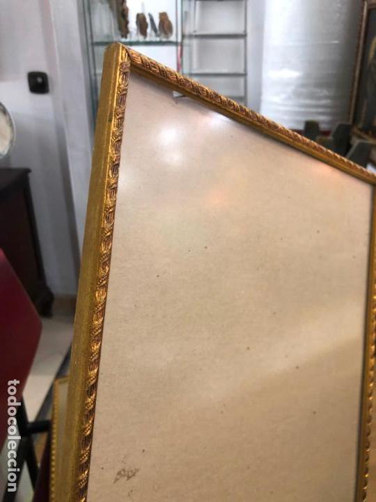 Segunda mano: MARCO DE MADERA Y DORADO CON MEDIDA 45,5X33,5 CM - Foto 2