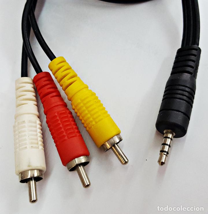 Segunda mano: Cable para videocamara RCA a Jack 3.5. - Foto 2