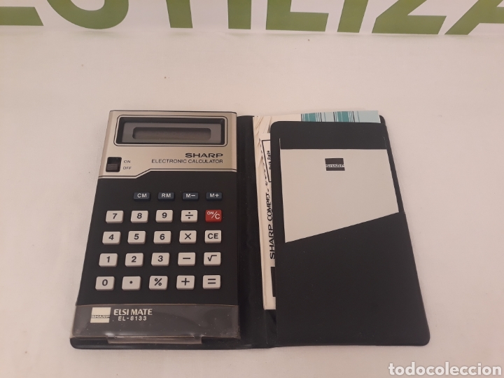 Segunda mano: Calculadora Sharp Elsi Mate EL-8133. - Foto 1