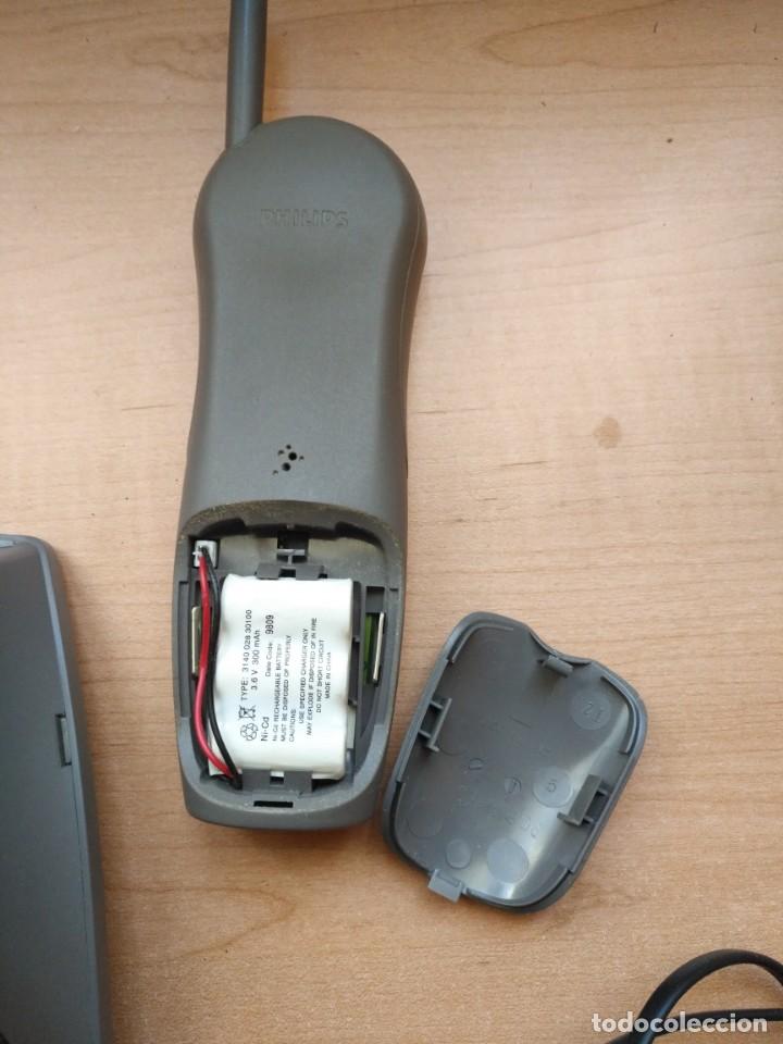 Segunda mano: Tel&eacute;fono mesa PHILIPS Icana - DZNS MC - Con cable cortado - - Foto 4