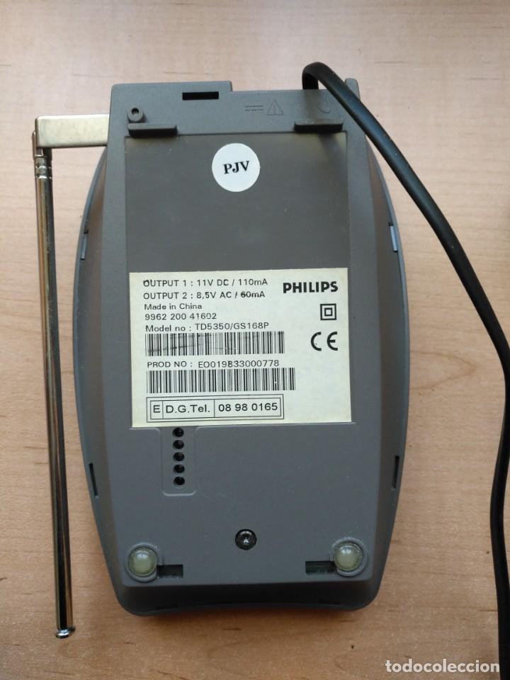 Segunda mano: Tel&eacute;fono mesa PHILIPS Icana - DZNS MC - Con cable cortado - - Foto 5