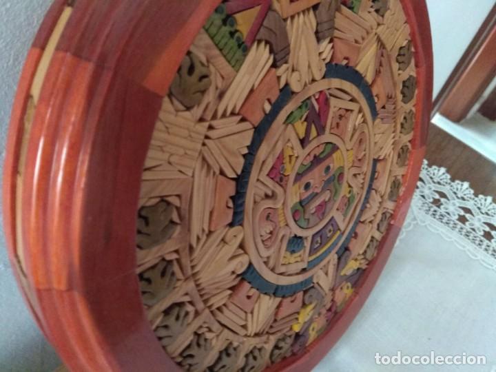 Segunda mano: CALENDARIO AZTECA ARTESANAL HECHO EN MEXICO - Foto 4