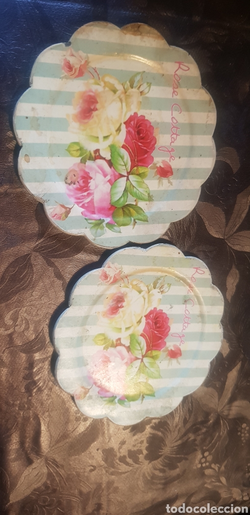 Segunda mano: Platos con motivos florales - Foto 1