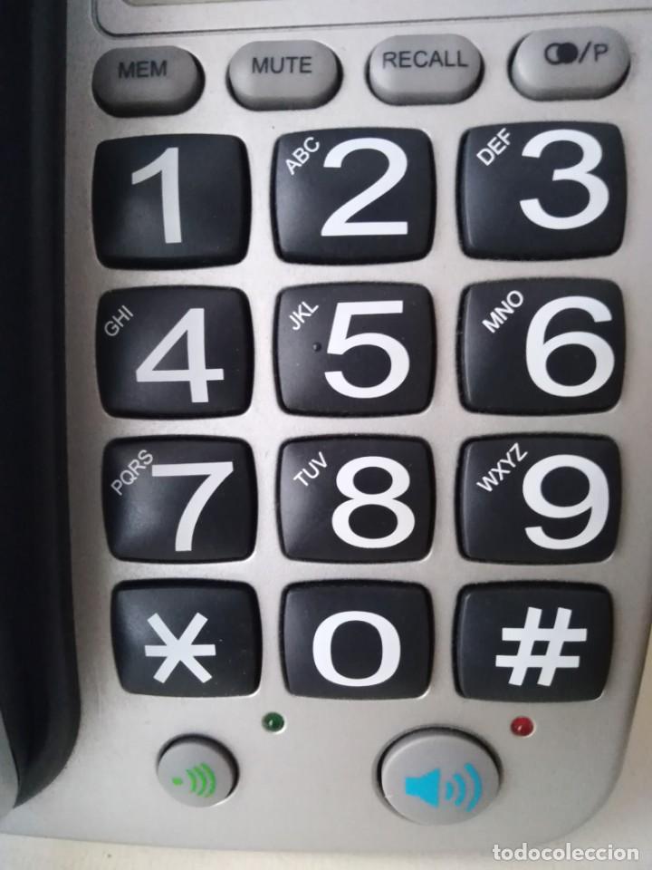 Segunda mano: Tel&eacute;fono con teclas grandes - Foto 4