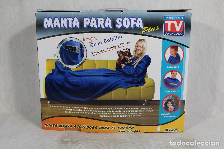 Segunda mano: manta para el sof&aacute; - anunciado en tv. - Foto 1