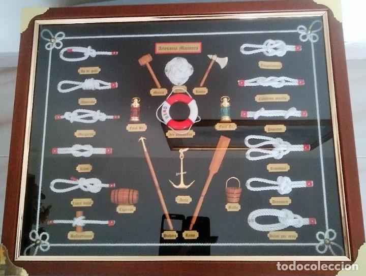 Segunda mano: Cuadro artesan&iacute;a marinera - Foto 1