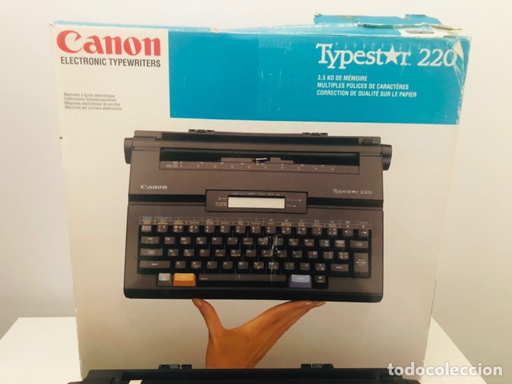 Segunda mano: Canon Typestar 220 electr&oacute;nica - Foto 3