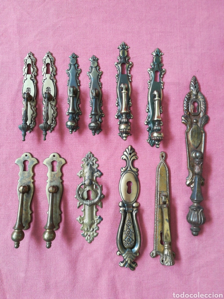 Segunda mano: LOTE DE 12 TIRADOR ARMARIO - Foto 1