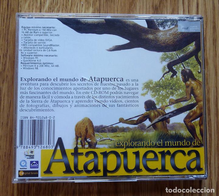 Segunda mano: Explorando el mundo de Atapuerca. Gu&iacute;a CD-Rom. Madrid, 2000 - Foto 4