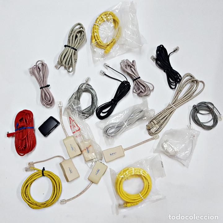 Segunda mano: Lote de 20 cables de telefonia,filtros,internet. - Foto 1