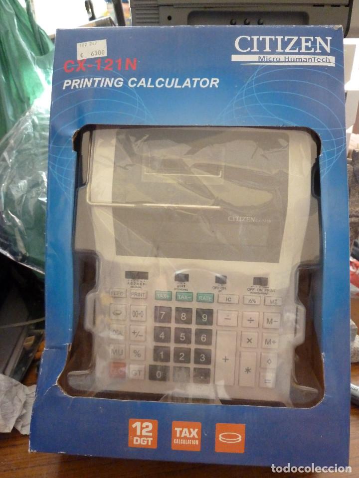 ola Leia marrón calculadora citizen cx-121n nueva sin usar en s - Compra venta en  todocoleccion