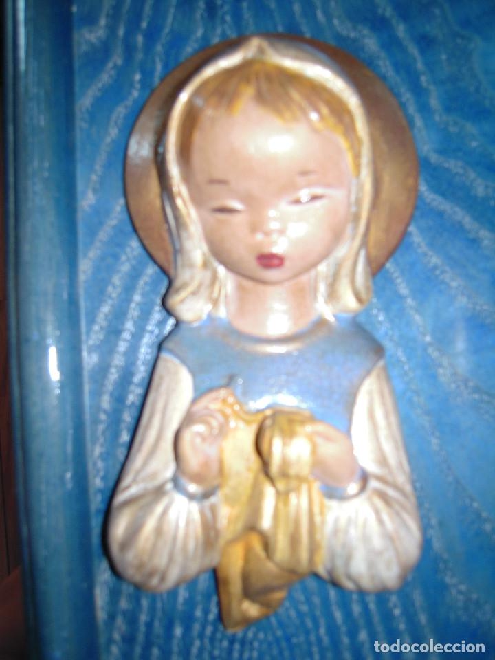 Segunda mano: Virgen ni&ntilde;a de pared - Foto 1