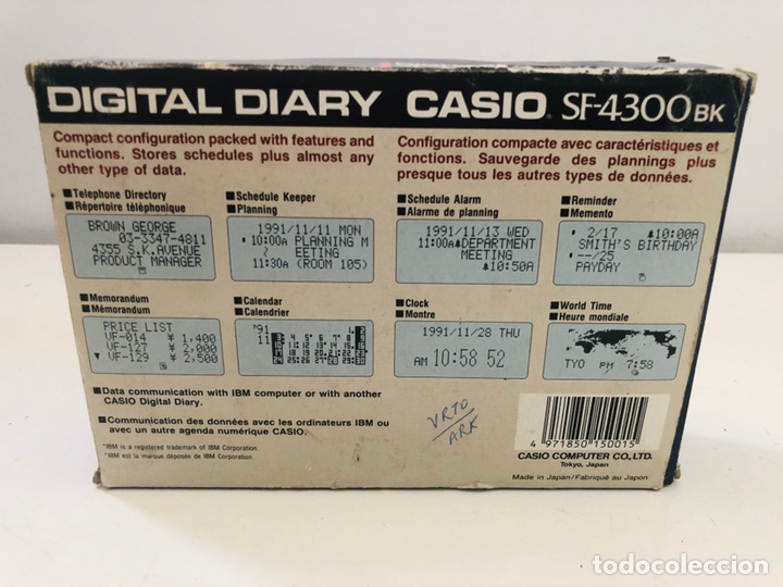 Segunda mano: Casio SF-4300 Digital Diary - Foto 6