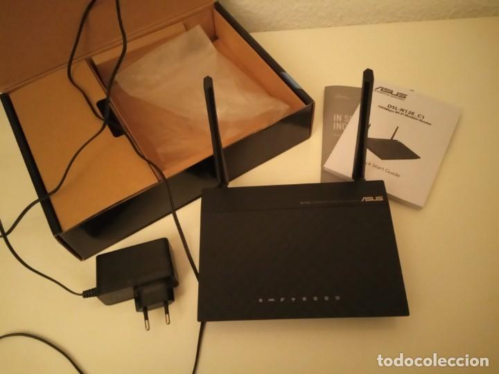 Segunda mano: M&oacute;dem Router ASUS DSL-N12E con caja - Foto 10