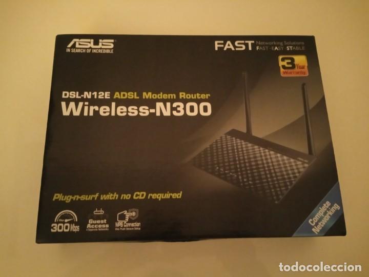 Segunda mano: M&oacute;dem Router ASUS DSL-N12E con caja - Foto 11