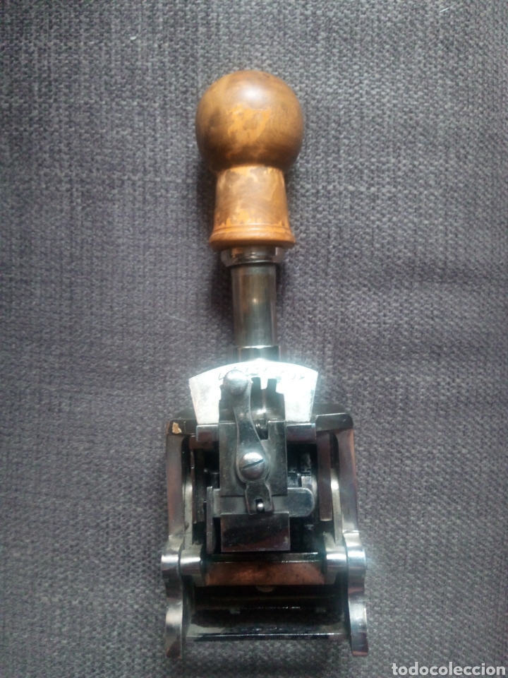 Segunda mano: antiguo marcador numerador el Casco Eibar - Foto 1