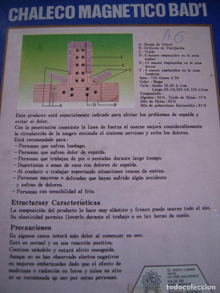 Segunda mano: Chaleco magn&eacute;tico Badi - Foto 3
