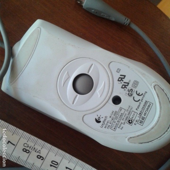 Segunda mano: Rat&oacute;n/mouse Logitech de los primeros, sin probar - Foto 4