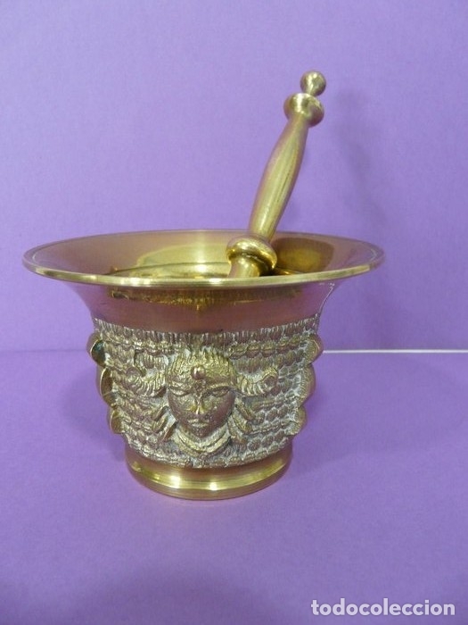 Segunda mano: ALMIREZ DE BRONCE ANTIGUO - Foto 6
