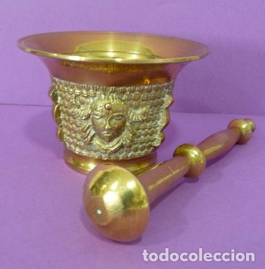Segunda mano: ALMIREZ DE BRONCE ANTIGUO - Foto 7