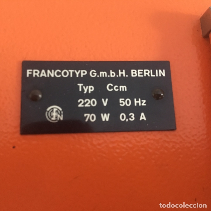 Segunda mano: M&aacute;quina de franqueo Francotyp. - Foto 9