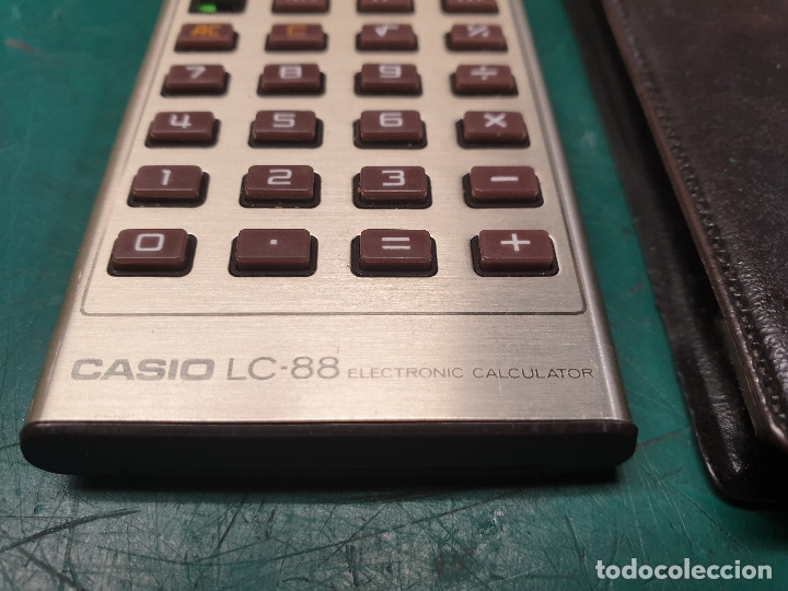 Segunda mano: CALCULADORA CASIO LC-88 - Foto 9