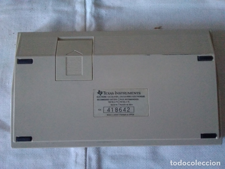 Segunda mano: 12-ANTIGUA CALCULADORA TEXAS INSTRUMENTS TI-30 GALAXY, funciona. - Foto 3