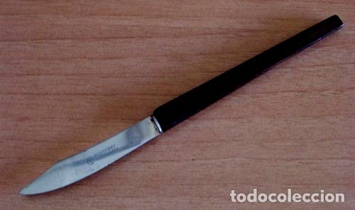 Segunda mano: Abrecartas mango madera teca - Foto 1