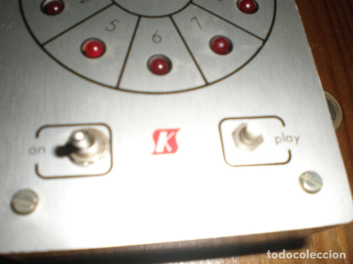 Segunda mano: RULETA ELECTRONICA,SALES KIT,A&Ntilde;O 1980 APROX. - Foto 2